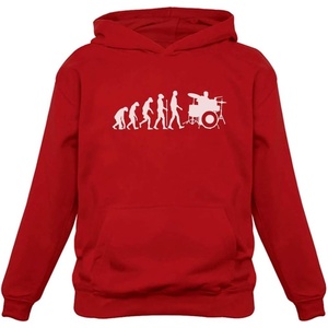 image:imageTstars  Funny Drums Humor Gift Idea  Drummer Evolution HoodieRed