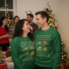 image:imageTstars TMNT Ugly Christmas Sweatshirt  Funny Holiday Pizza Sweater for Men amp Teen Boys Featuring Ninja TurtlesGreen