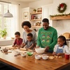 image:imageTstars TMNT Ugly Christmas Sweatshirt  Funny Holiday Pizza Sweater for Men amp Teen Boys Featuring Ninja TurtlesGreen