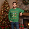 image:imageTstars TMNT Ugly Christmas Sweatshirt  Funny Holiday Pizza Sweater for Men amp Teen Boys Featuring Ninja TurtlesGreen