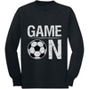 image:imageTstars Game On Gift for Soccer LoverPlayer ToddlerKids Long sleeve TShirtBlack