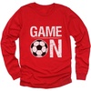 image:imageTstars Game On Gift for Soccer LoverPlayer ToddlerKids Long sleeve TShirtRed