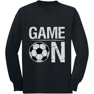 image:imageTstars Game On Gift for Soccer LoverPlayer ToddlerKids Long sleeve TShirtBlack