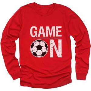 image:imageTstars Game On Gift for Soccer LoverPlayer ToddlerKids Long sleeve TShirtRed