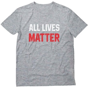 image:imageTstars All Lives Matter Tshirt for Men Black History Month Apparel Mens ShirtsGray