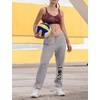 image:imageTstars Joggers for Women Sweatpants Teen Girls Running Volleyball Sweats Fleece JoggersGray