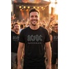 image:imageTstars ACDC Jagged Logo Band Power Up Tee for Men for Those About to Rock n Roll Shirt TShirtBack in Black  Black