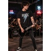 image:imageTstars ACDC Jagged Logo Band Power Up Tee for Men for Those About to Rock n Roll Shirt TShirtLightning  Black