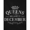 image:imageTstars Birthday Gift for Women  QUEENS Are Born In December Women Long Sleeve TShirtRed