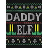 image:imageTstars Daddy Elf Ugly Christmas Sweater Funny Dad Xmas Shirt Family Elf TShirtBlack