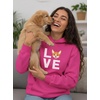 image:imageTstars Dog Mom Hoodie for Women and Teen Girls  Dog Lover Hoodies with Paw Print  Gift for Fur Moms and Pet OwnersCorgi  Pink