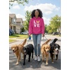 image:imageTstars Dog Mom Hoodie for Women and Teen Girls  Dog Lover Hoodies with Paw Print  Gift for Fur Moms and Pet OwnersCorgi  Pink