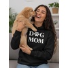 image:imageTstars Dog Mom Hoodie for Women and Teen Girls  Dog Lover Hoodies with Paw Print  Gift for Fur Moms and Pet OwnersDog Mom  Black