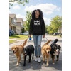 image:imageTstars Dog Mom Hoodie for Women and Teen Girls  Dog Lover Hoodies with Paw Print  Gift for Fur Moms and Pet OwnersDog Mom  Black