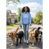 image:imageTstars Dog Mom Hoodie for Women and Teen Girls  Dog Lover Hoodies with Paw Print  Gift for Fur Moms and Pet OwnersDog Mom  California Blue