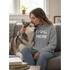 image:imageTstars Dog Mom Hoodie for Women and Teen Girls  Dog Lover Hoodies with Paw Print  Gift for Fur Moms and Pet OwnersDog Mom  Gray