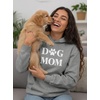 image:imageTstars Dog Mom Hoodie for Women and Teen Girls  Dog Lover Hoodies with Paw Print  Gift for Fur Moms and Pet OwnersDog Mom  Gray
