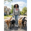 image:imageTstars Dog Mom Hoodie for Women and Teen Girls  Dog Lover Hoodies with Paw Print  Gift for Fur Moms and Pet OwnersPaw  Gray