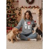 image:imageTstars Dog Mom Hoodie for Women and Teen Girls  Dog Lover Hoodies with Paw Print  Gift for Fur Moms and Pet OwnersPaw  Gray