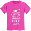 image:imageTstars Camping Hair Dont Care Funny Camping Gift Youth Kids TShirtPink