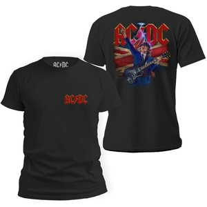 image:imageTstars ACDC Jagged Logo Band Power Up Tee for Men for Those About to Rock n Roll Shirt TShirtAngus Bnf  Black