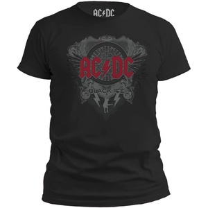 image:imageTstars ACDC Jagged Logo Band Power Up Tee for Men for Those About to Rock n Roll Shirt TShirtBlack Ice  Black
