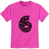 image:imageTstars Six Years Old Birthday Gift Shirt Im 6 Superstar Kids TShirtPink