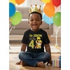 image:imagePaw Patrol Rubble Digging Being 4 TShirt for Toddler Boys  4th Birthday Outfit with Construction Bulldozer ThemeBlack
