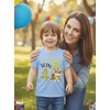 image:imagePaw Patrol Rubble Digging Being 4 TShirt for Toddler Boys  4th Birthday Outfit with Construction Bulldozer ThemeCalifornia Blue