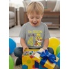 image:imagePaw Patrol Rubble Digging Being 4 TShirt for Toddler Boys  4th Birthday Outfit with Construction Bulldozer ThemeGray