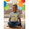image:imagePaw Patrol Rubble Digging Being 4 TShirt for Toddler Boys  4th Birthday Outfit with Construction Bulldozer ThemeGray