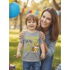 image:imagePaw Patrol Rubble Digging Being 4 TShirt for Toddler Boys  4th Birthday Outfit with Construction Bulldozer ThemeGray