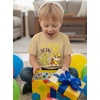 image:imagePaw Patrol Rubble Digging Being 4 TShirt for Toddler Boys  4th Birthday Outfit with Construction Bulldozer ThemeLatte
