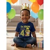 image:imagePaw Patrol Rubble Digging Being 4 TShirt for Toddler Boys  4th Birthday Outfit with Construction Bulldozer ThemeNavy