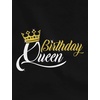 image:imageTstars Birthday Queen Top for Women and Girls Birthday Crown Racerback Tank TopBlack
