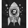image:imageTstars Gift for Two Year Old  2nd Birthday Space Rocket Toddler Jersey TShirtRed