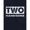 image:imageTstars Two Handsome 2nd Birthday Shirt Gifts for 2 Year Old Boy Toddler Kids TShirtNavy