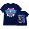 image:imageMom and Son Matching Shirts Mom Patrol Size L amp 4th Birthday Boy Size 4T Chase Paw Patrol Bundle for Birthday Party Outfits
