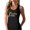 image:imageTstars Birthday Queen Top for Women and Girls Birthday Crown Racerback Tank TopBlack