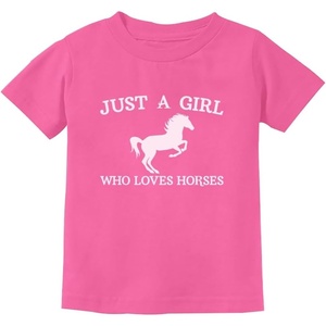 image:imageTstars Horse Gifts A Girl Who Loves Horses Shirt Youth Equestrian Kids TShirt for Girls Who Ride or Love PoniesPink