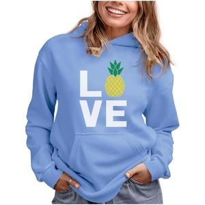 image:imageTstars I Love Pineapples  Best Gift for Pineapple Lovers Women Hoodie XLarge California Blue