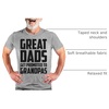 image:imageTstars If Papa Cant Fix It No One Can Funny Dad Shirt Fathers Day Birthday Gift for Papa Grandpa Mens ShirtBlack Print  Gray