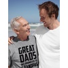 image:imageTstars If Papa Cant Fix It No One Can Funny Dad Shirt Fathers Day Birthday Gift for Papa Grandpa Mens ShirtBlack Print  Gray