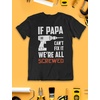 image:imageTstars If Papa Cant Fix It No One Can Funny Dad Shirt Fathers Day Birthday Gift for Papa Grandpa Mens ShirtIf Papa 1  Black