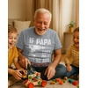 image:imageTstars If Papa Cant Fix It No One Can Funny Dad Shirt Fathers Day Birthday Gift for Papa Grandpa Mens ShirtIf Papa 1  Gray