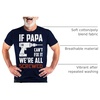 image:imageTstars If Papa Cant Fix It No One Can Funny Dad Shirt Fathers Day Birthday Gift for Papa Grandpa Mens ShirtIf Papa 1  Navy