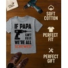 image:imageTstars If Papa Cant Fix It No One Can Funny Dad Shirt Fathers Day Birthday Gift for Papa Grandpa Mens ShirtIf Papa 2  Gray