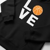 image:imageTstars Love Basketball Hoodie for Women and Teen Girls Graphic Hoodies Gift Idea for Players Coaches and FansBlack