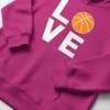 image:imageTstars Love Basketball Hoodie for Women and Teen Girls Graphic Hoodies Gift Idea for Players Coaches and FansPink