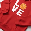 image:imageTstars Love Basketball Hoodie for Women and Teen Girls Graphic Hoodies Gift Idea for Players Coaches and FansRed